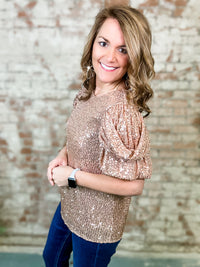 Tiana Sequin Top