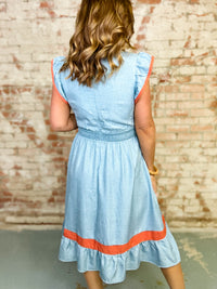 Daphney Embroidered Dress