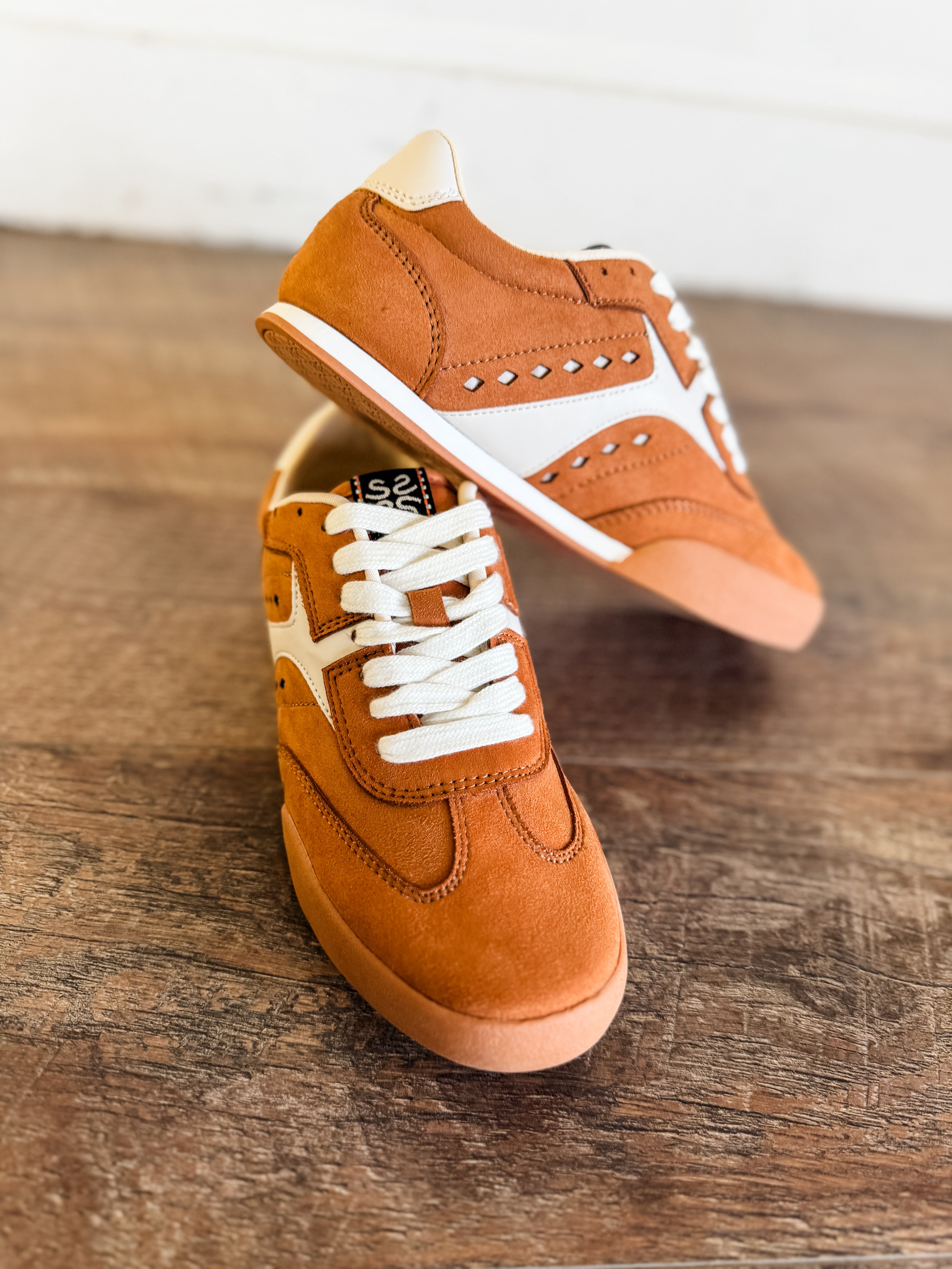 Shu Shop Raven Orange Sneakers - FINAL SALE – abeccagrace