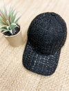 Angelle Tweed Sparkle Baseball Cap