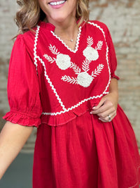 Sister Mary Talia Embroidered Dress
