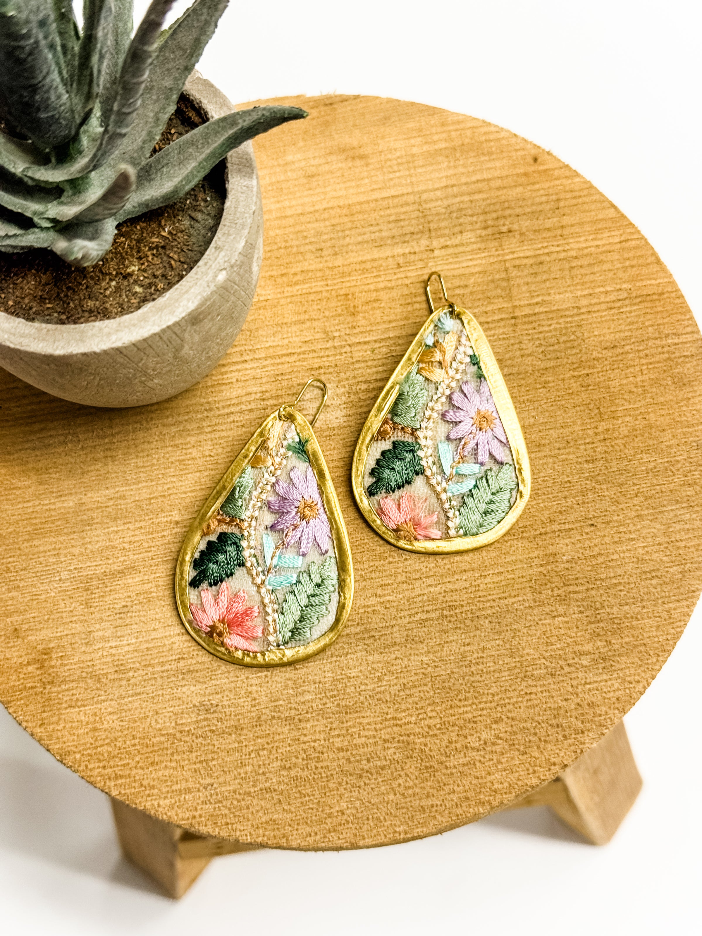 Floral Vine Earrings