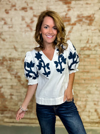 THML Calliope Applique Top