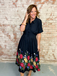 Fia Floral Midi Dress