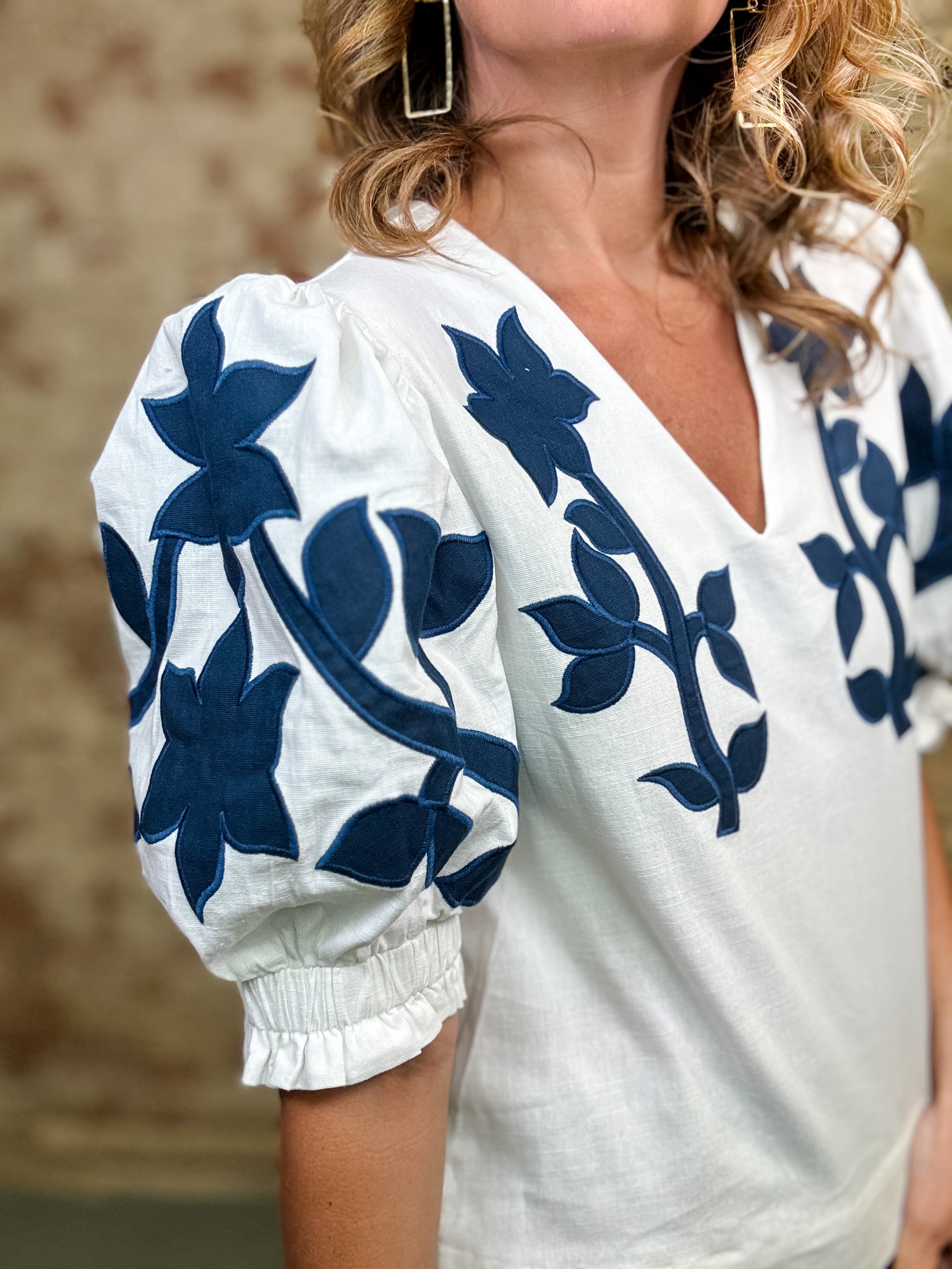 THML Calliope Applique Top