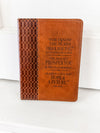 Jeremiah 29:11 Leather Journal