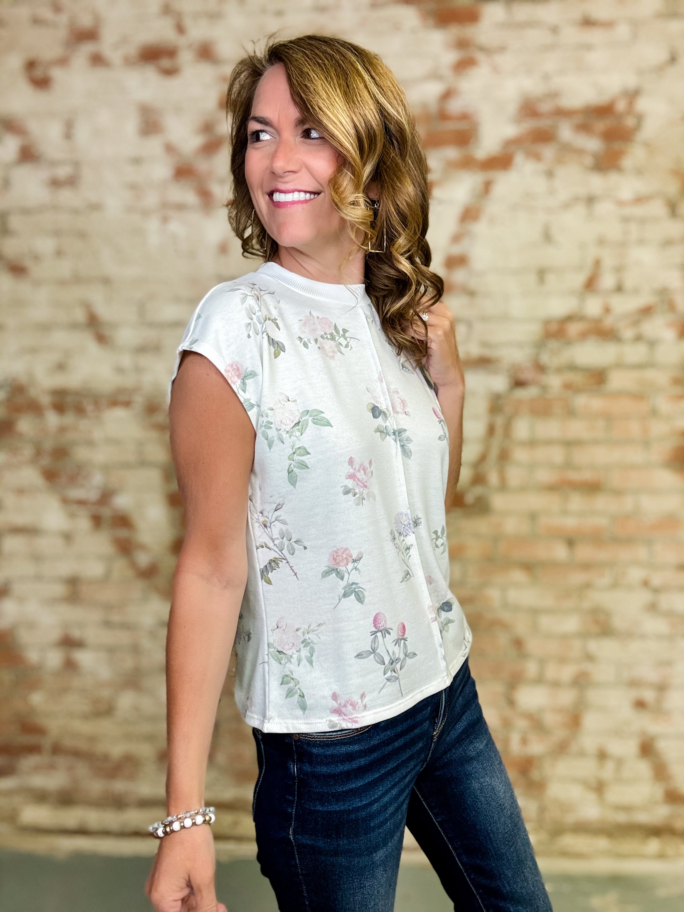 Remi Floral Top