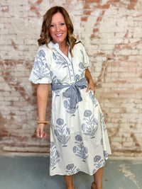 Rhealene Floral Dress