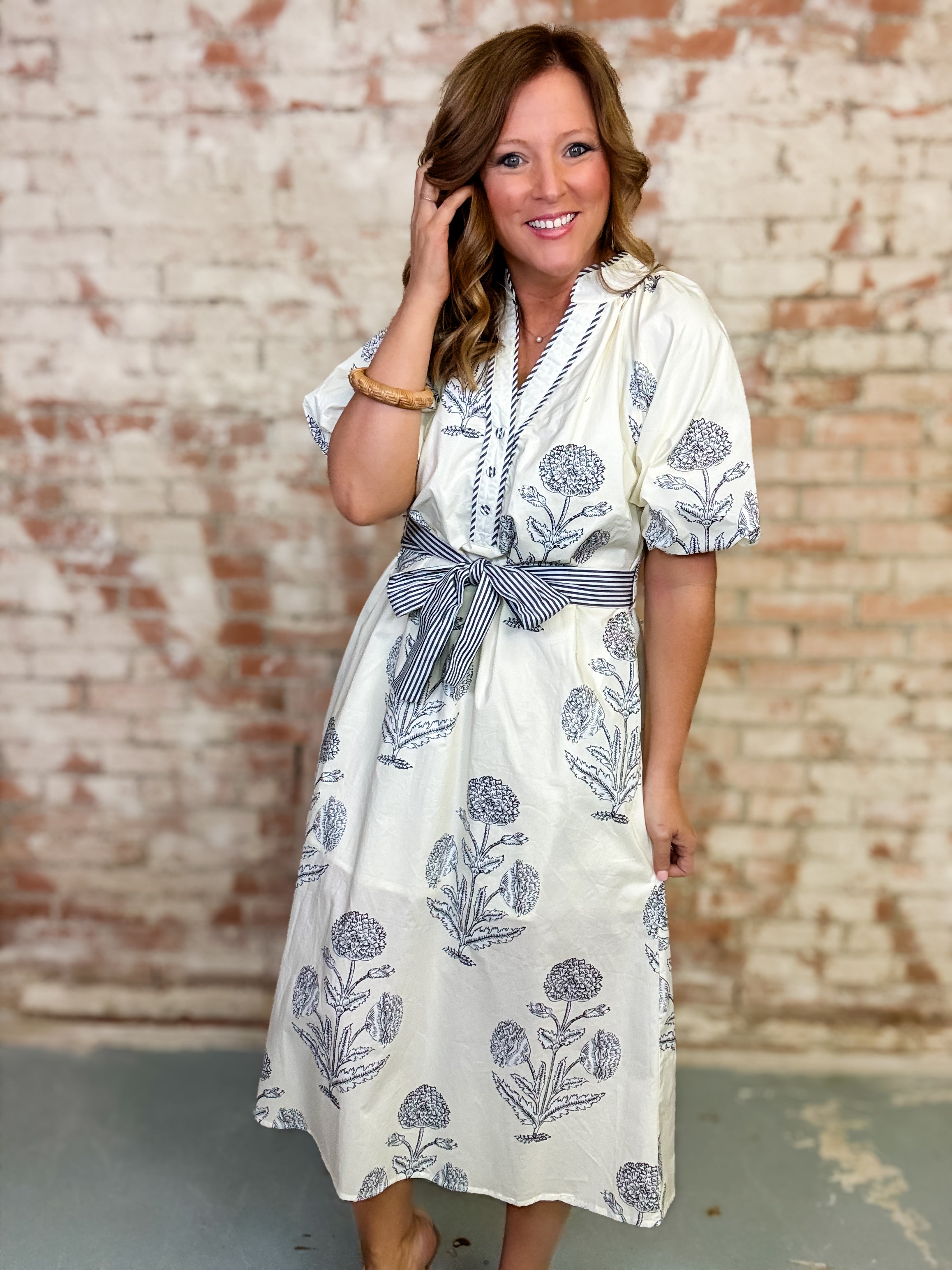 Rhealene Floral Dress