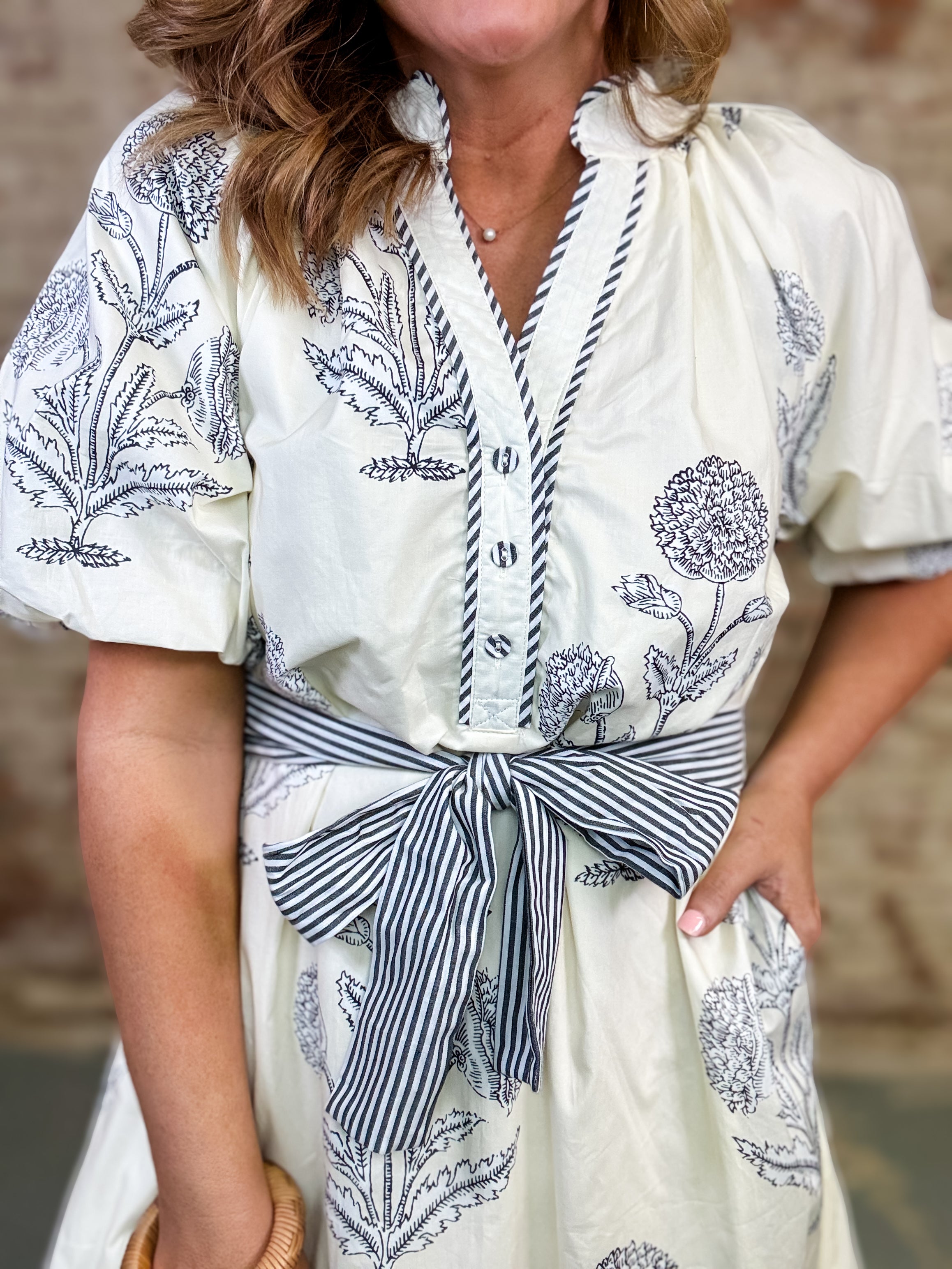 Rhealene Floral Dress