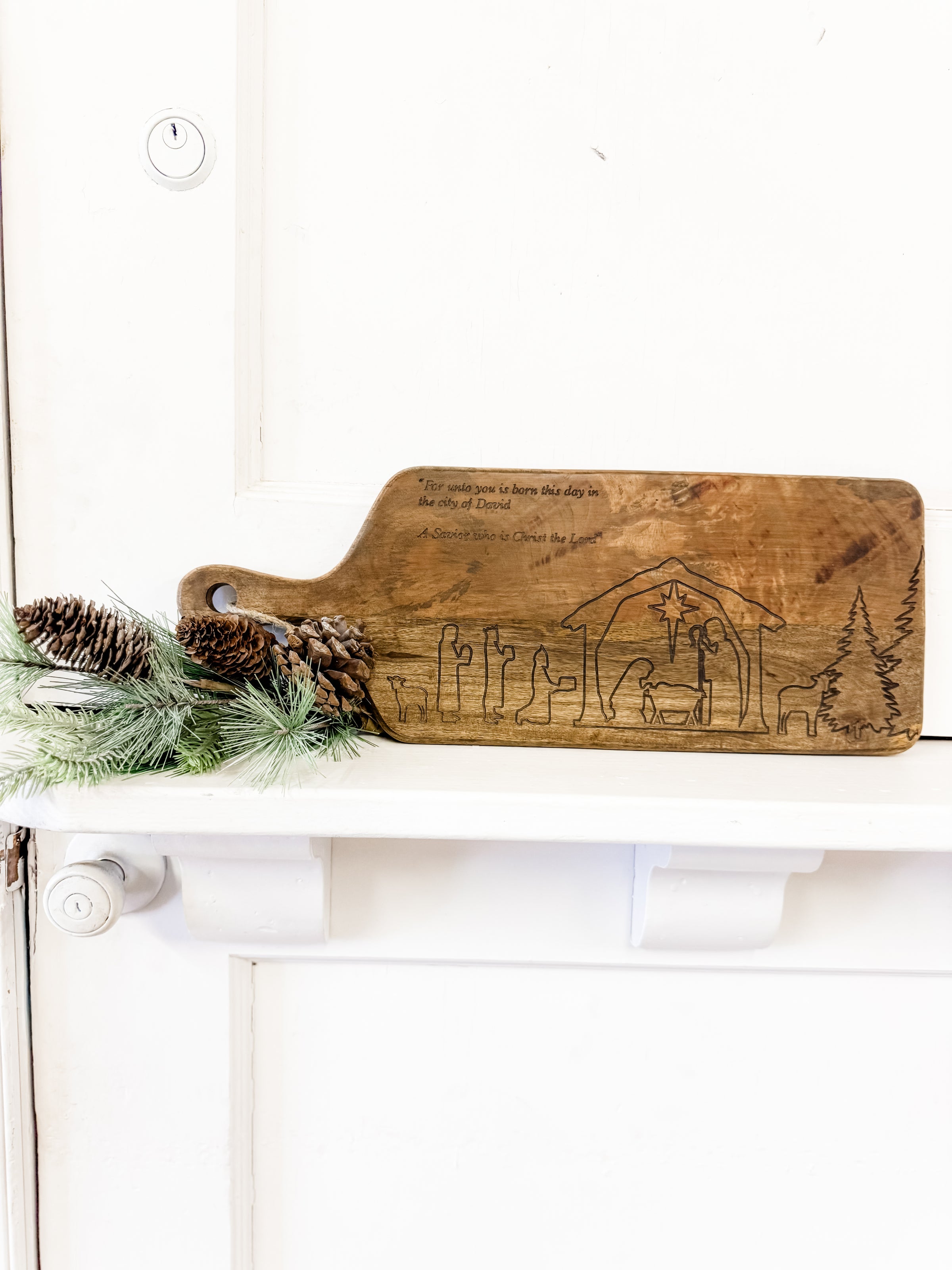 Mudpie Nativity Board
