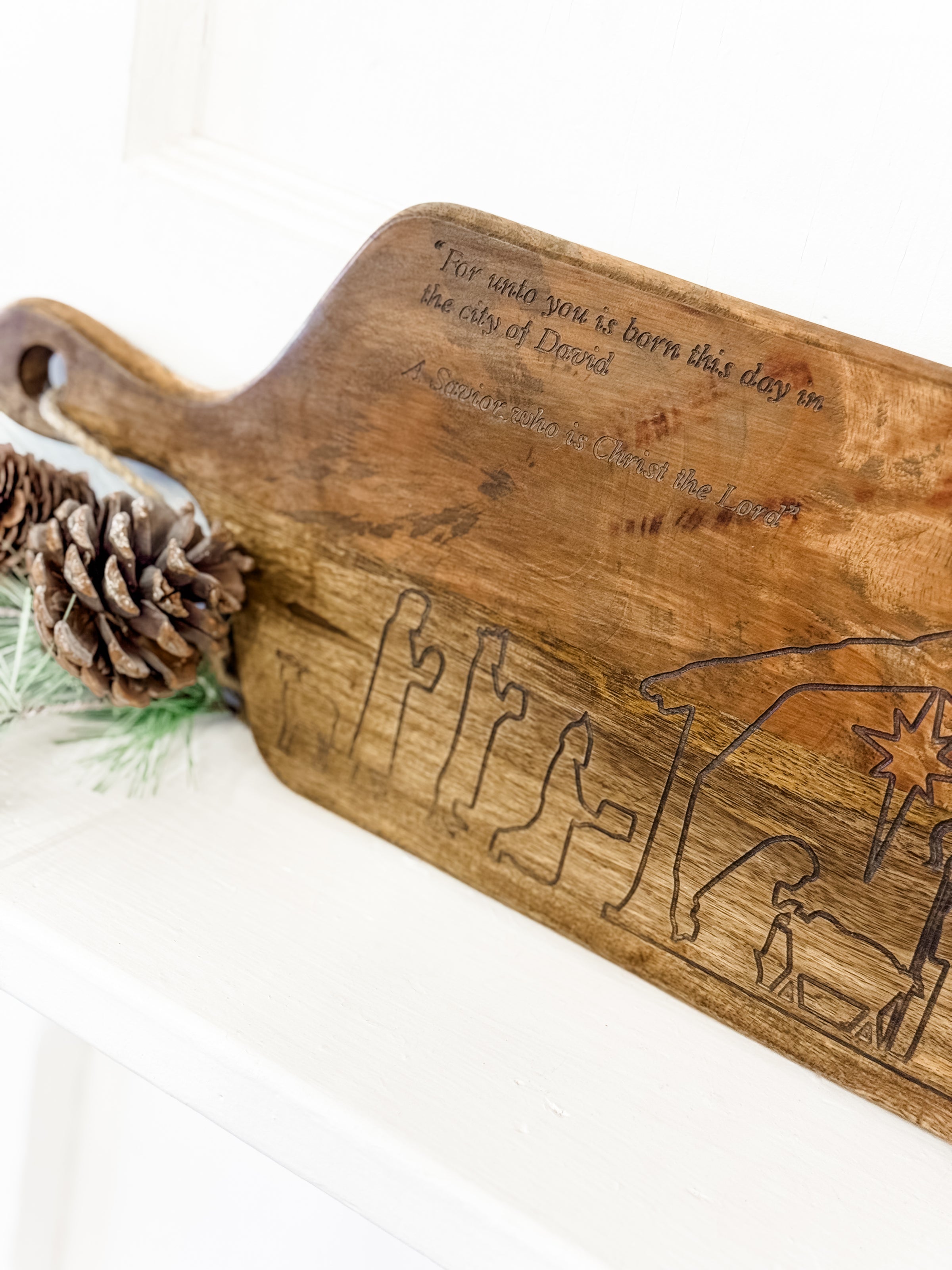 Mudpie Nativity Board