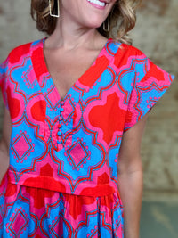 Jolene Trapeze Dress