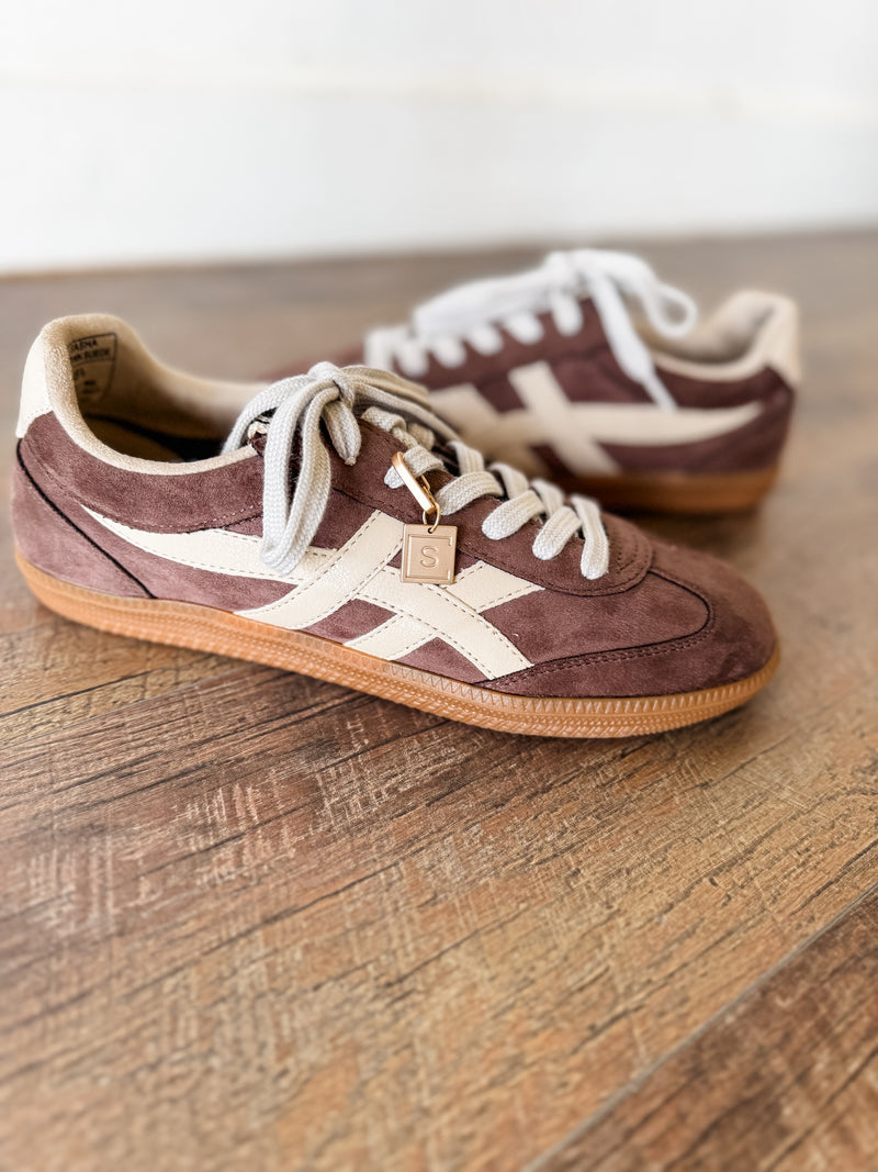 Shu Shop Sasha Suede Brown Sneaker