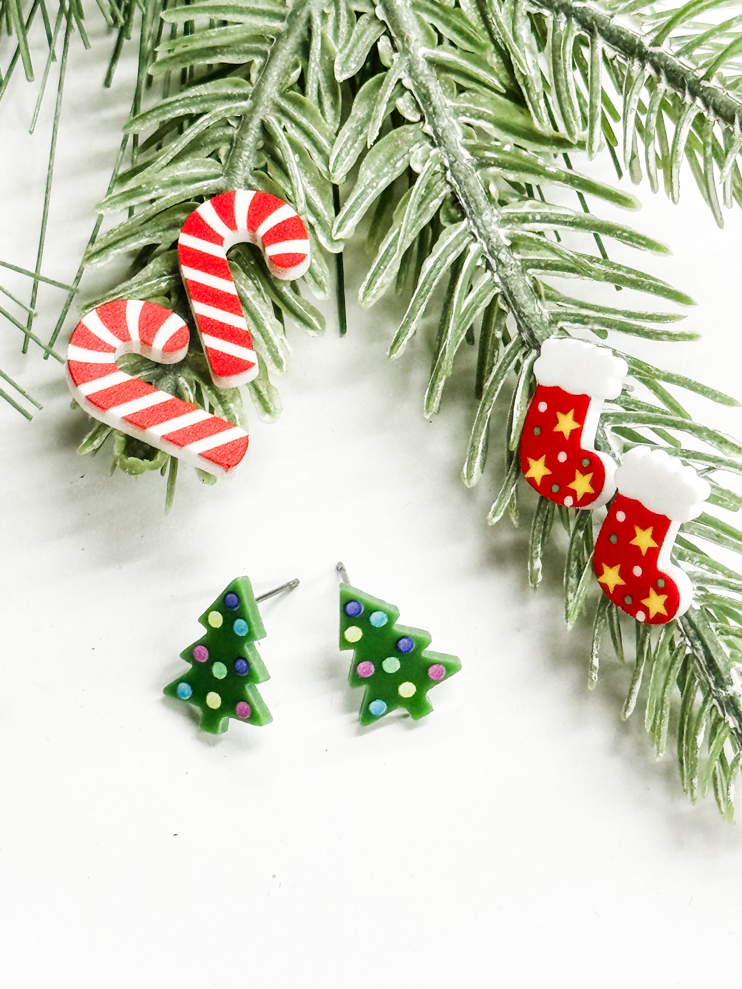 Christmas Earring Stud Set
