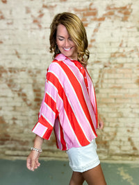 Rissa Striped Top