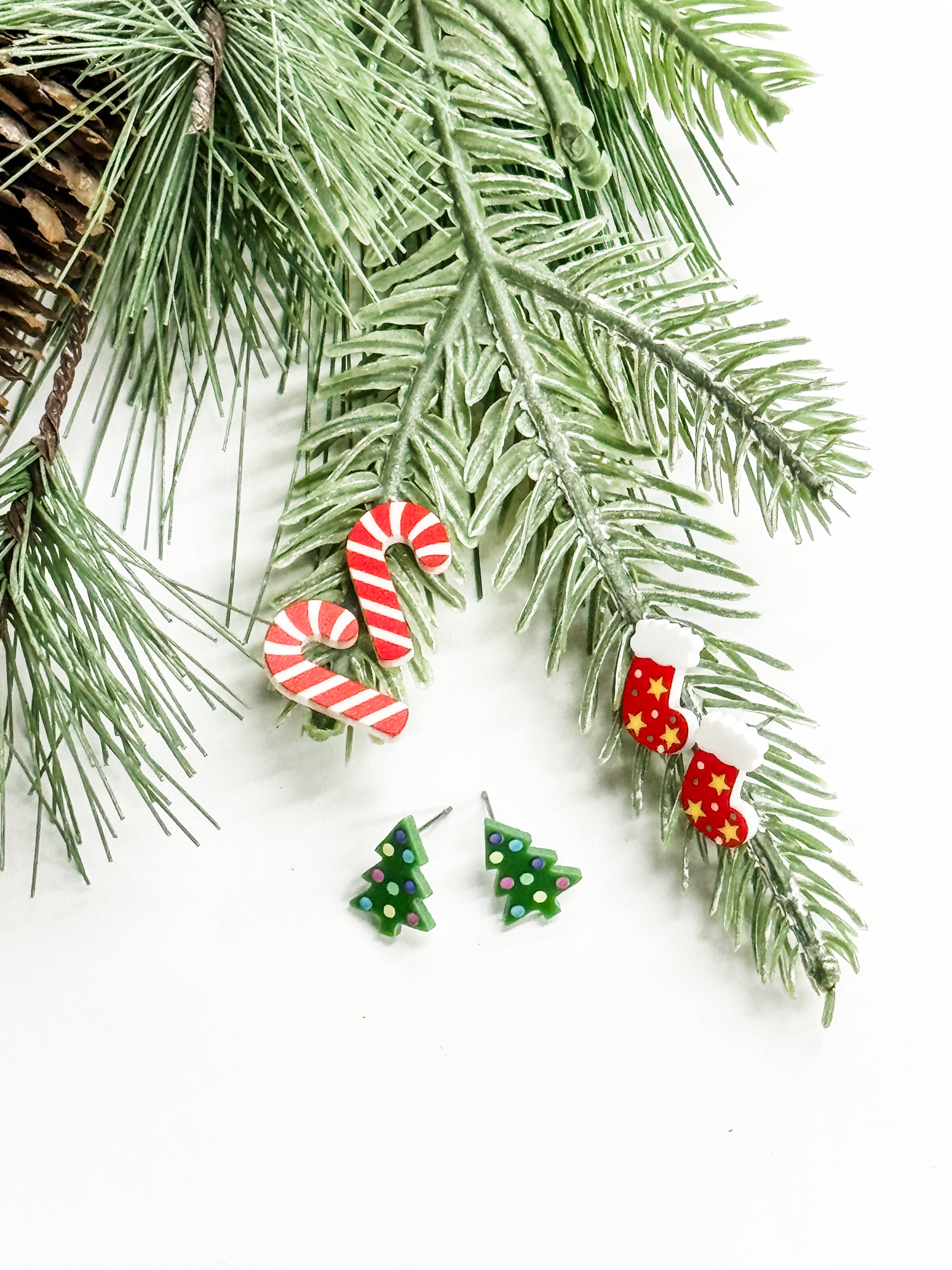 Christmas Earring Stud Set