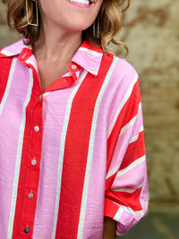 Rissa Striped Top