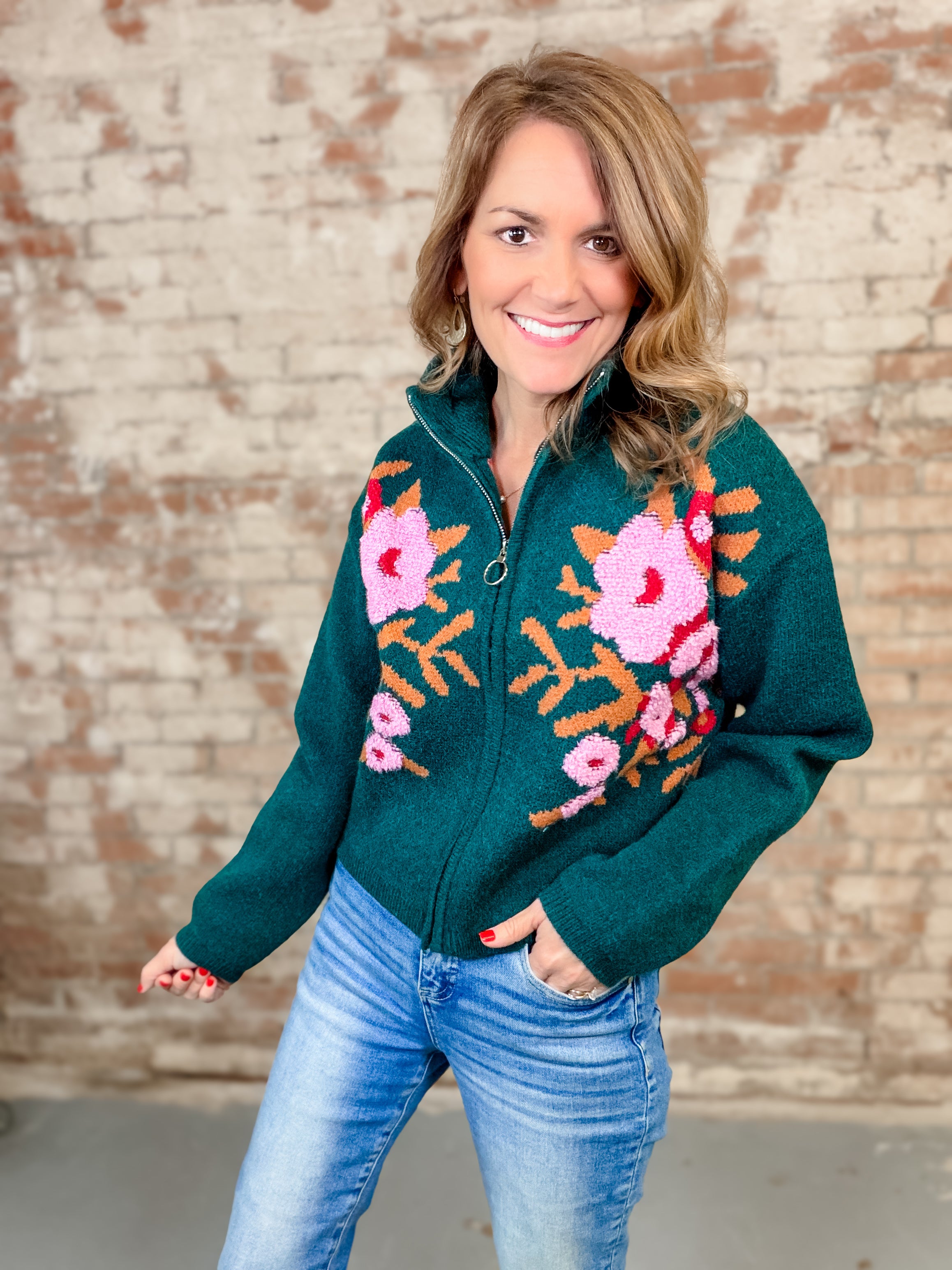 Seraphina Zip Up Cardigan