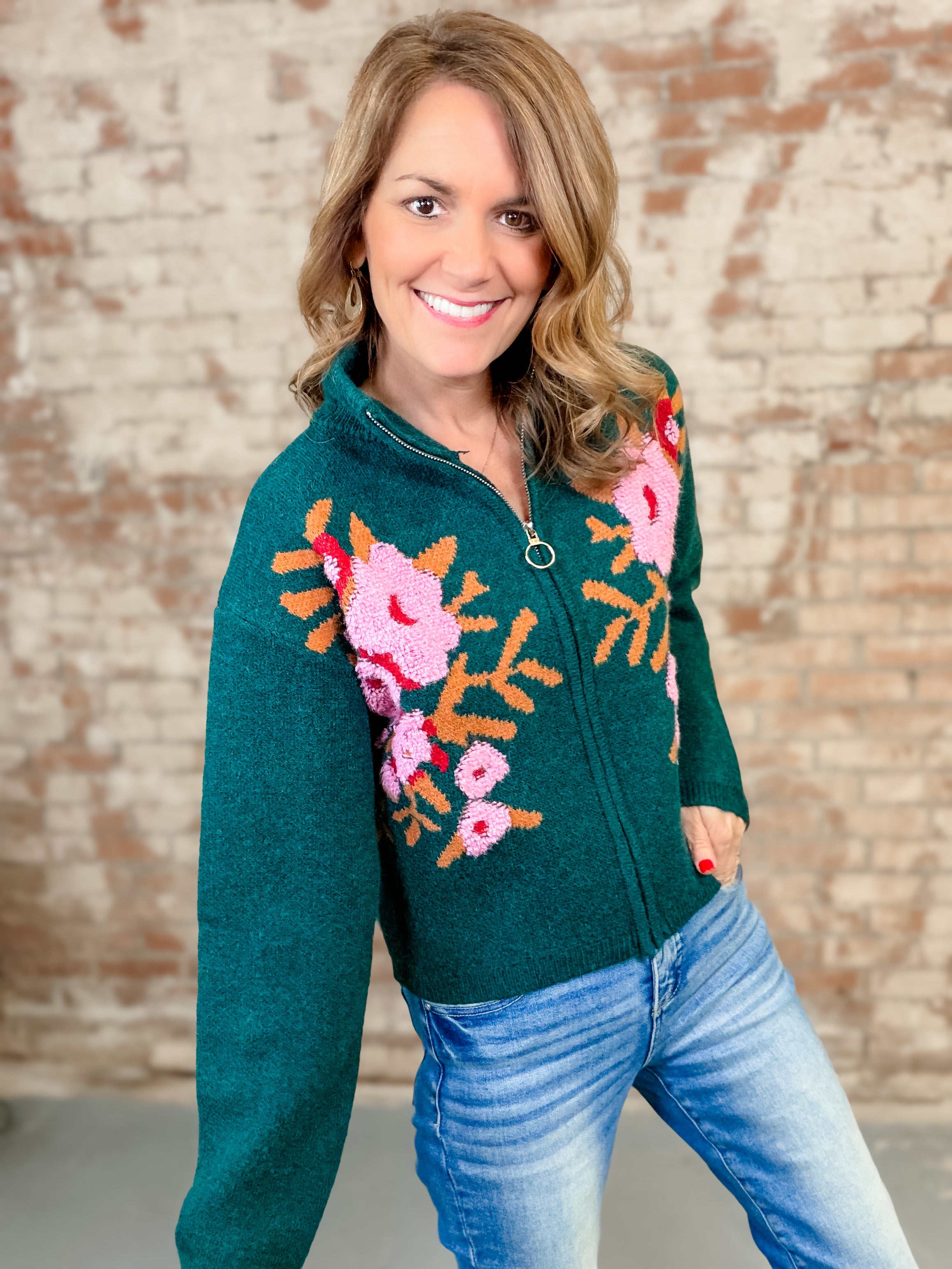 Seraphina Zip Up Cardigan