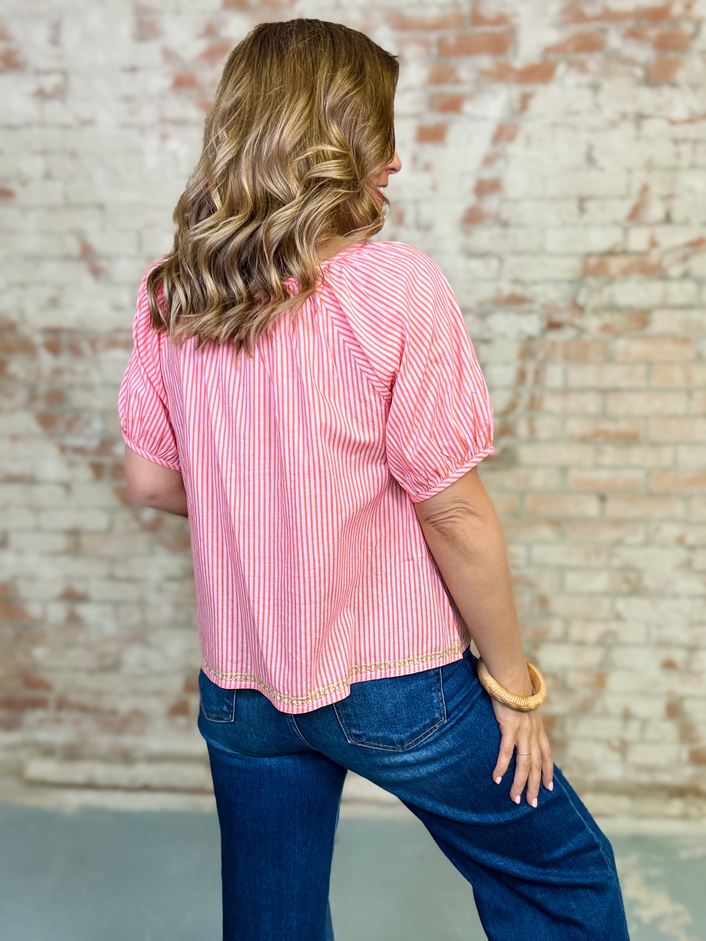 Ivy Jane Saphielle Embroidered Top