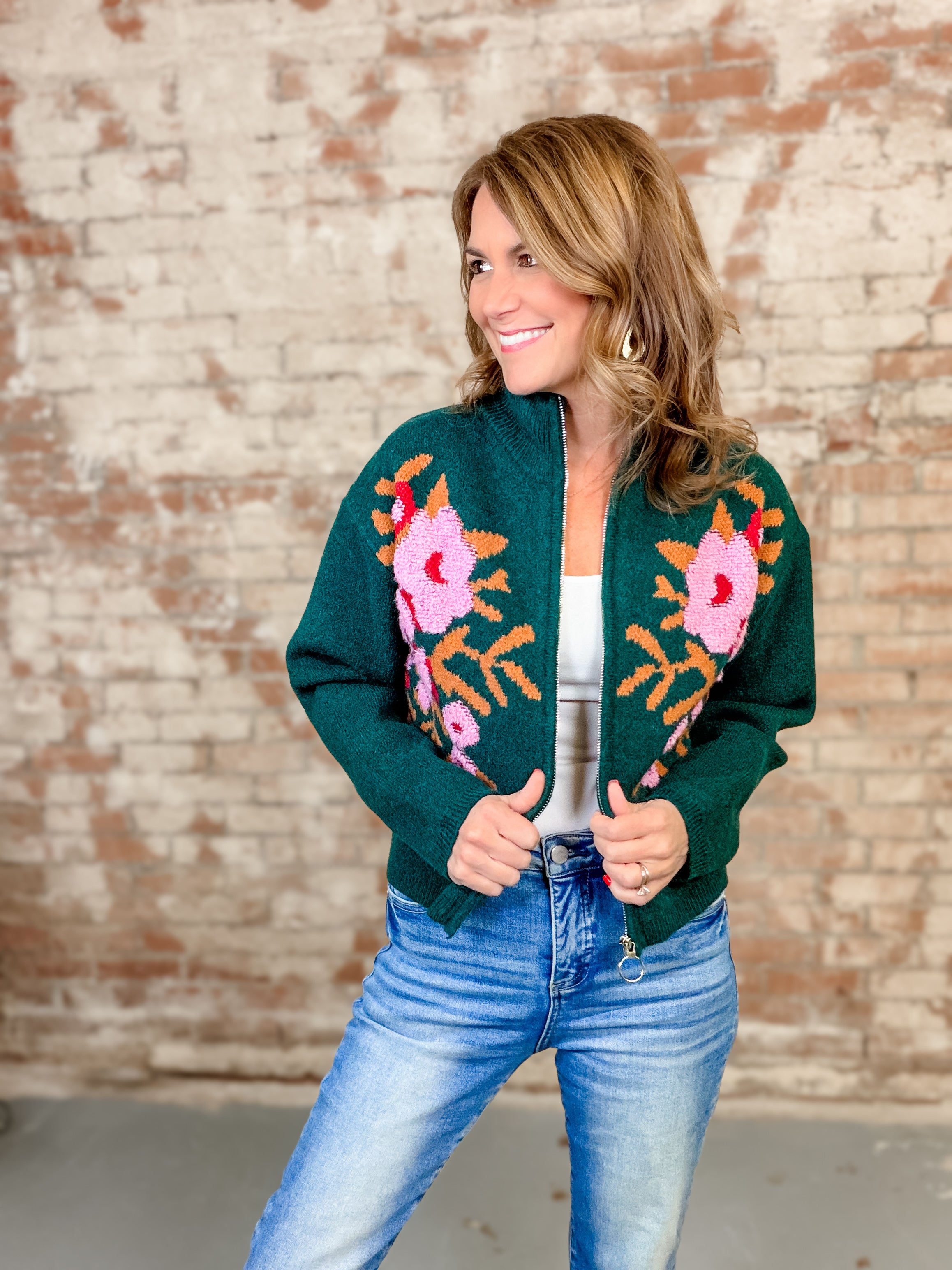 Seraphina Zip Up Cardigan