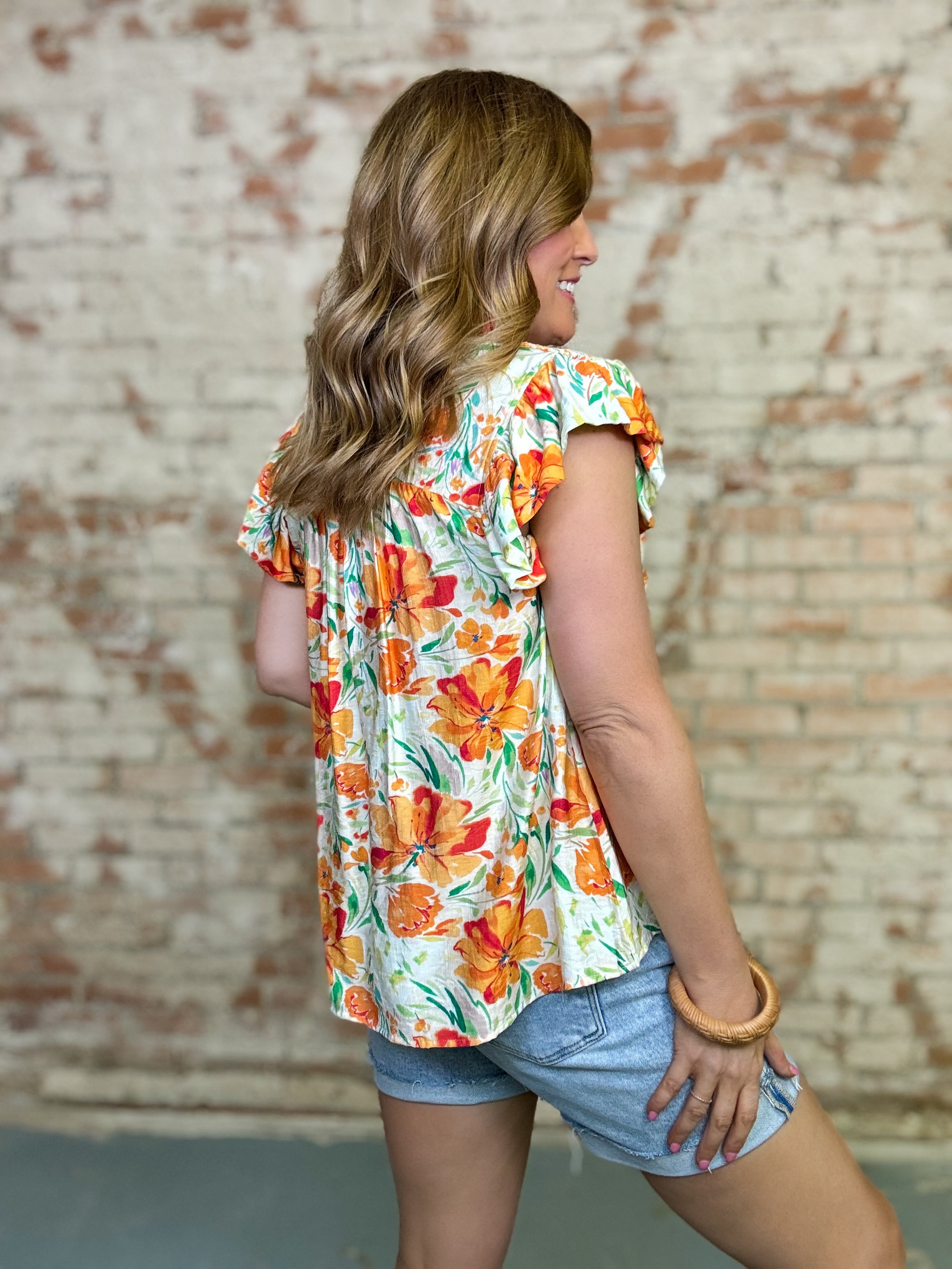 Dolly Floral Top