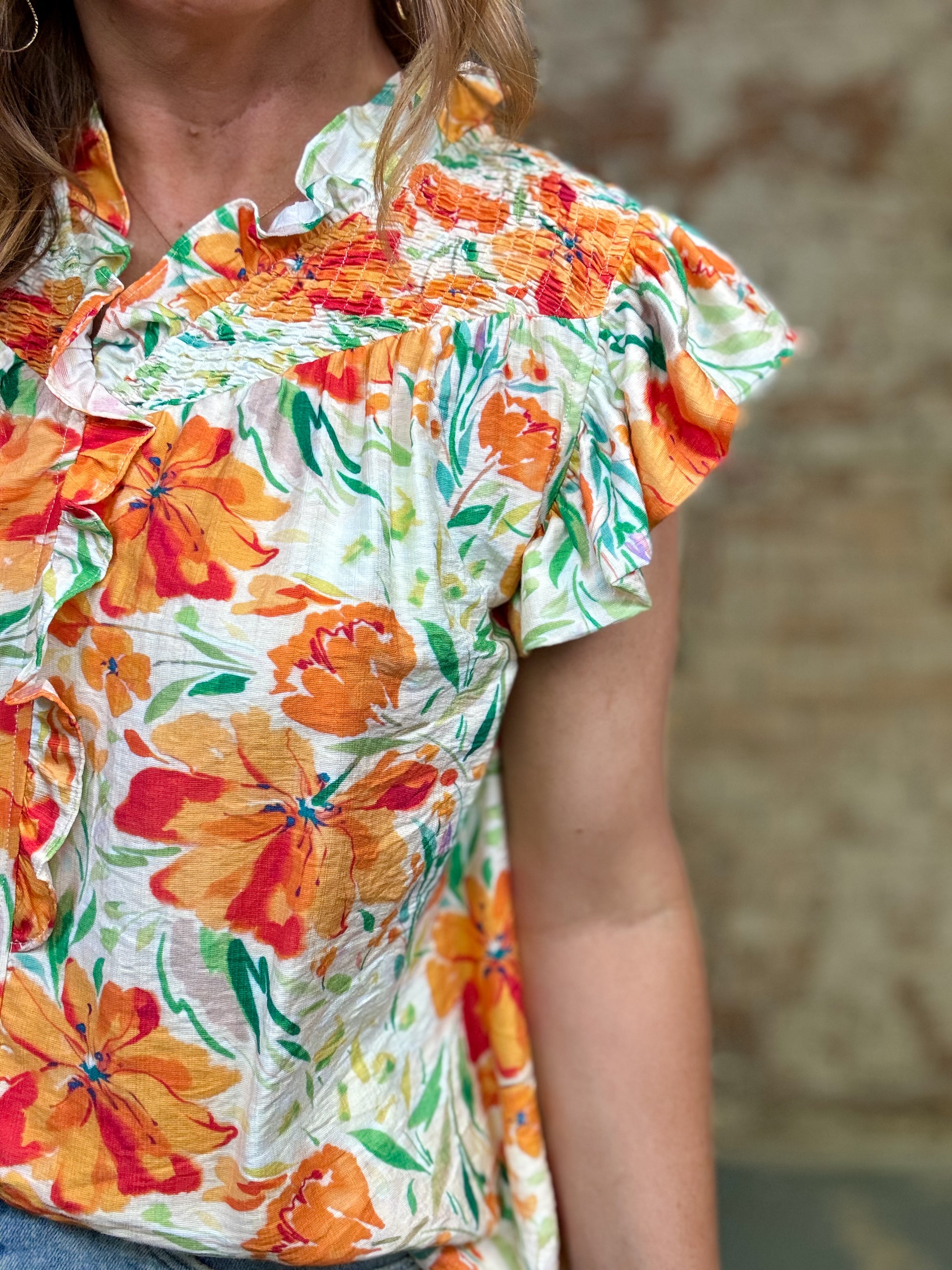 Dolly Floral Top