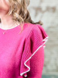 Kyra Ruffle Sweater