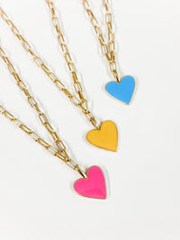 Sweetheart Gold Necklace