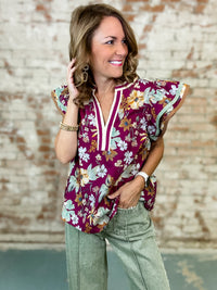 LaVonta Floral Top