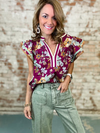 LaVonta Floral Top