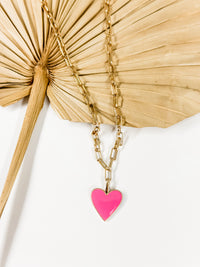 Sweetheart Gold Necklace