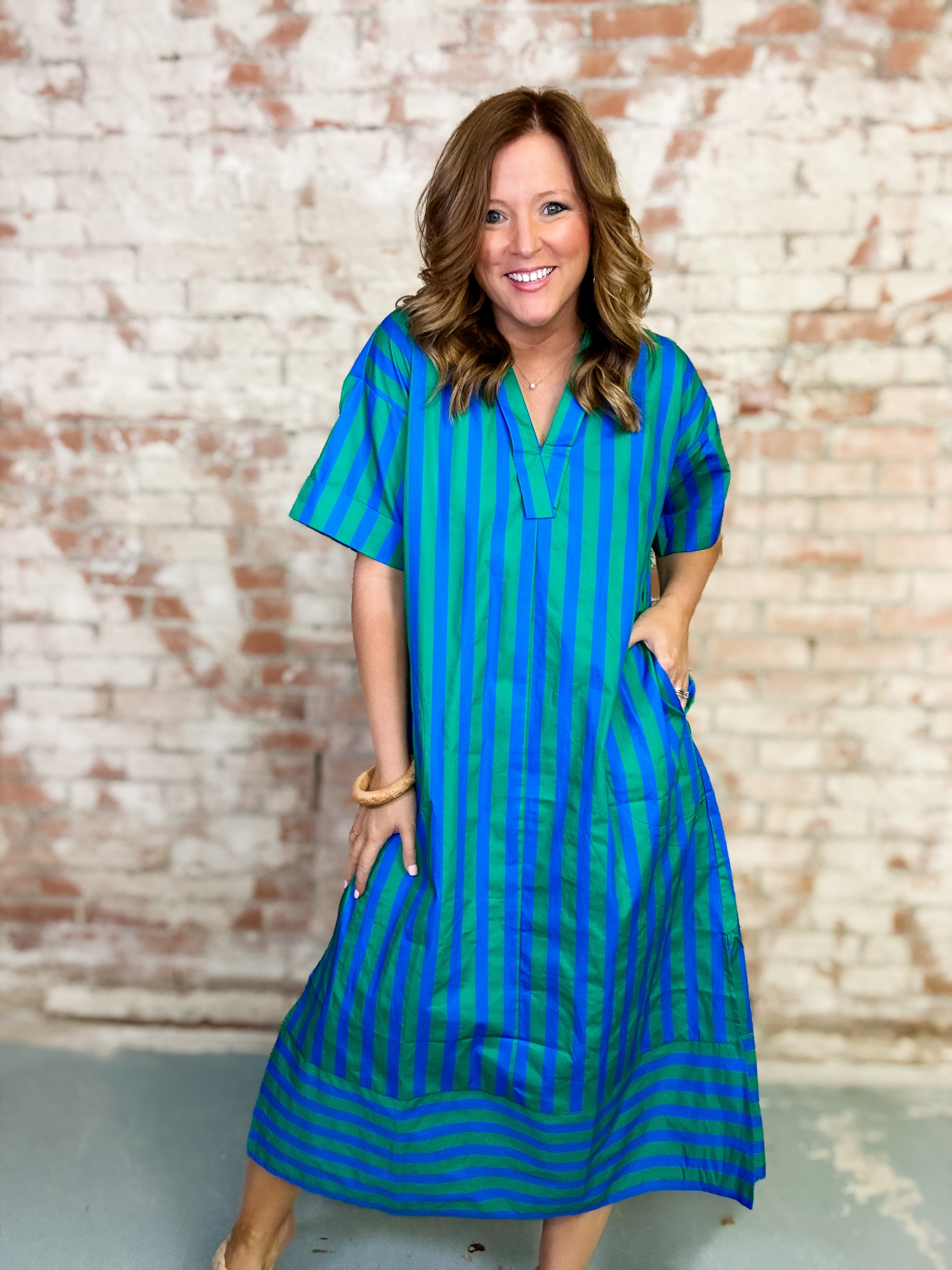 Nikkole Stripe Dress
