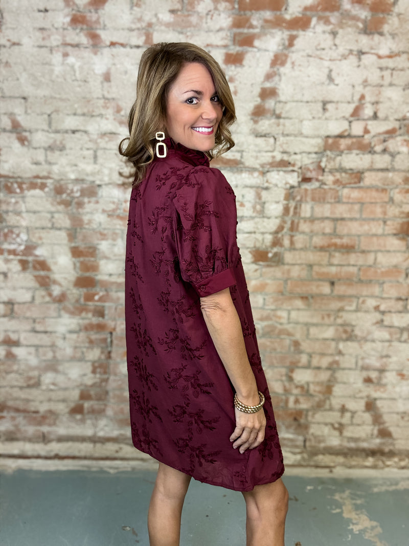Camie Front Button Dress