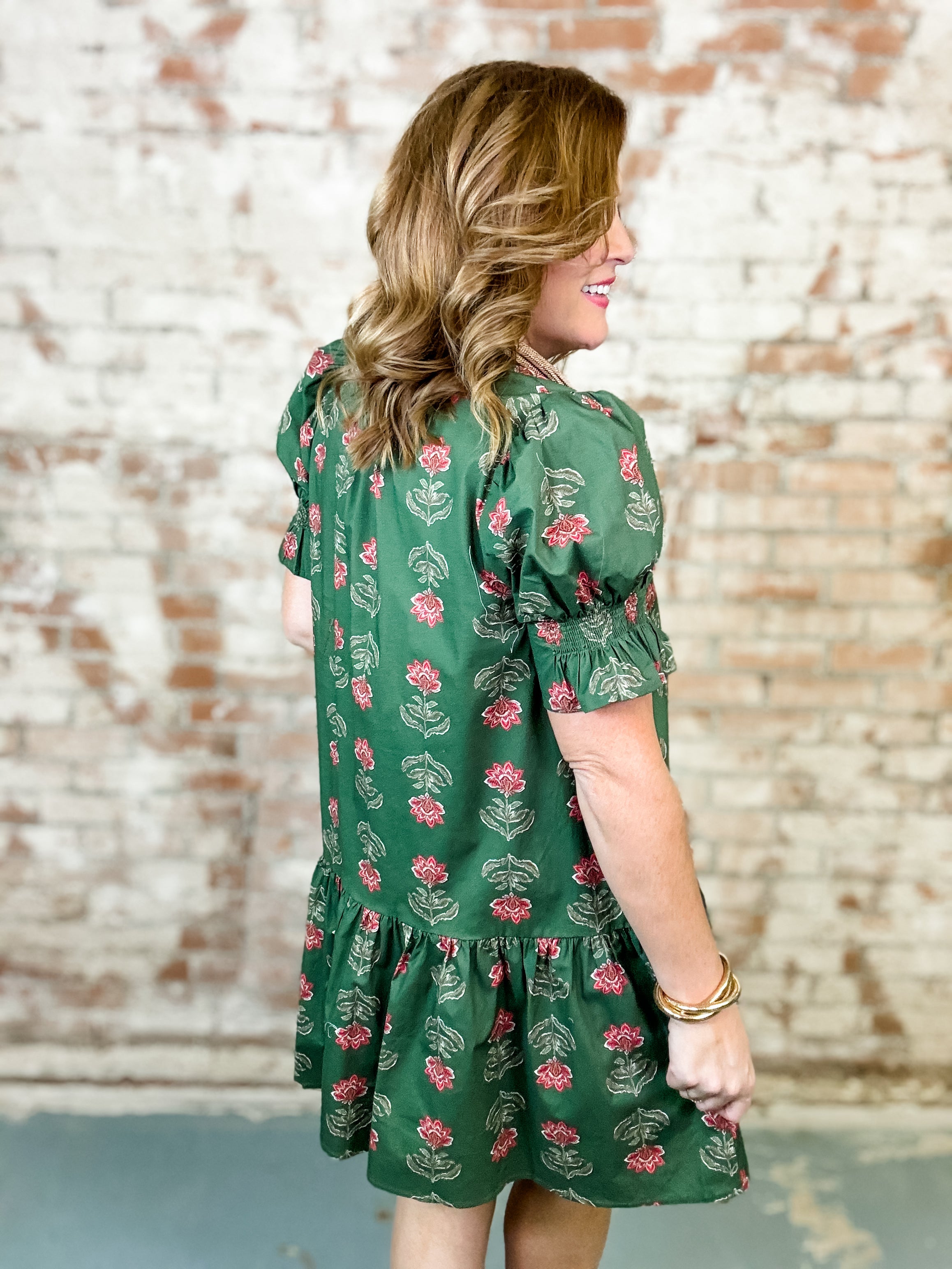 Ruth Floral Print Dress