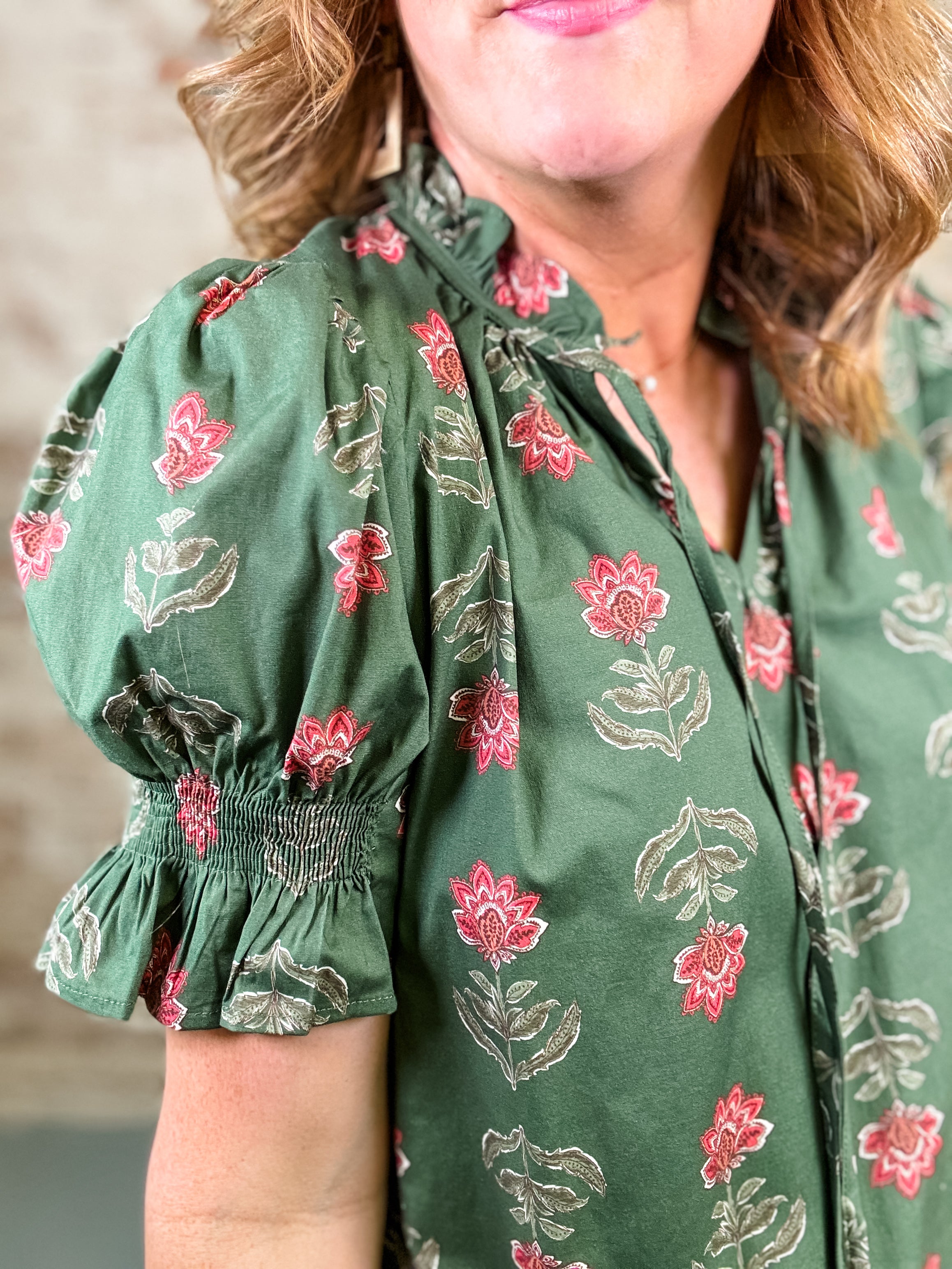 Ruth Floral Print Dress