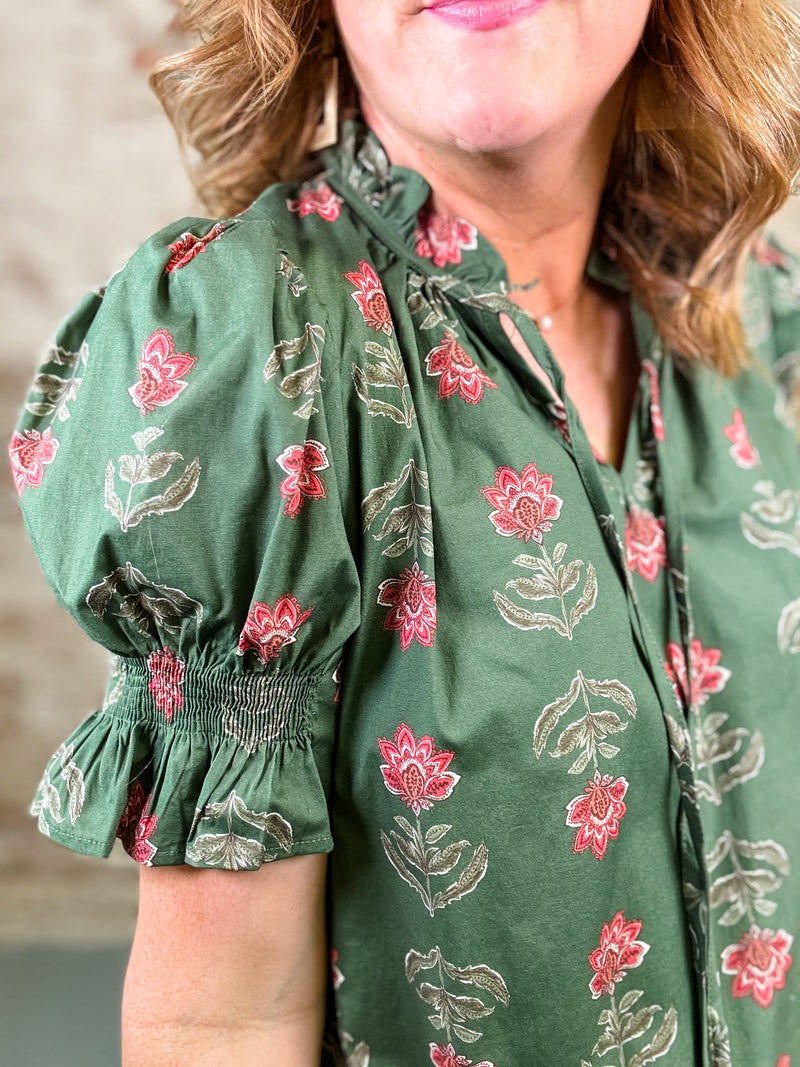 Ruth Floral Print Dress