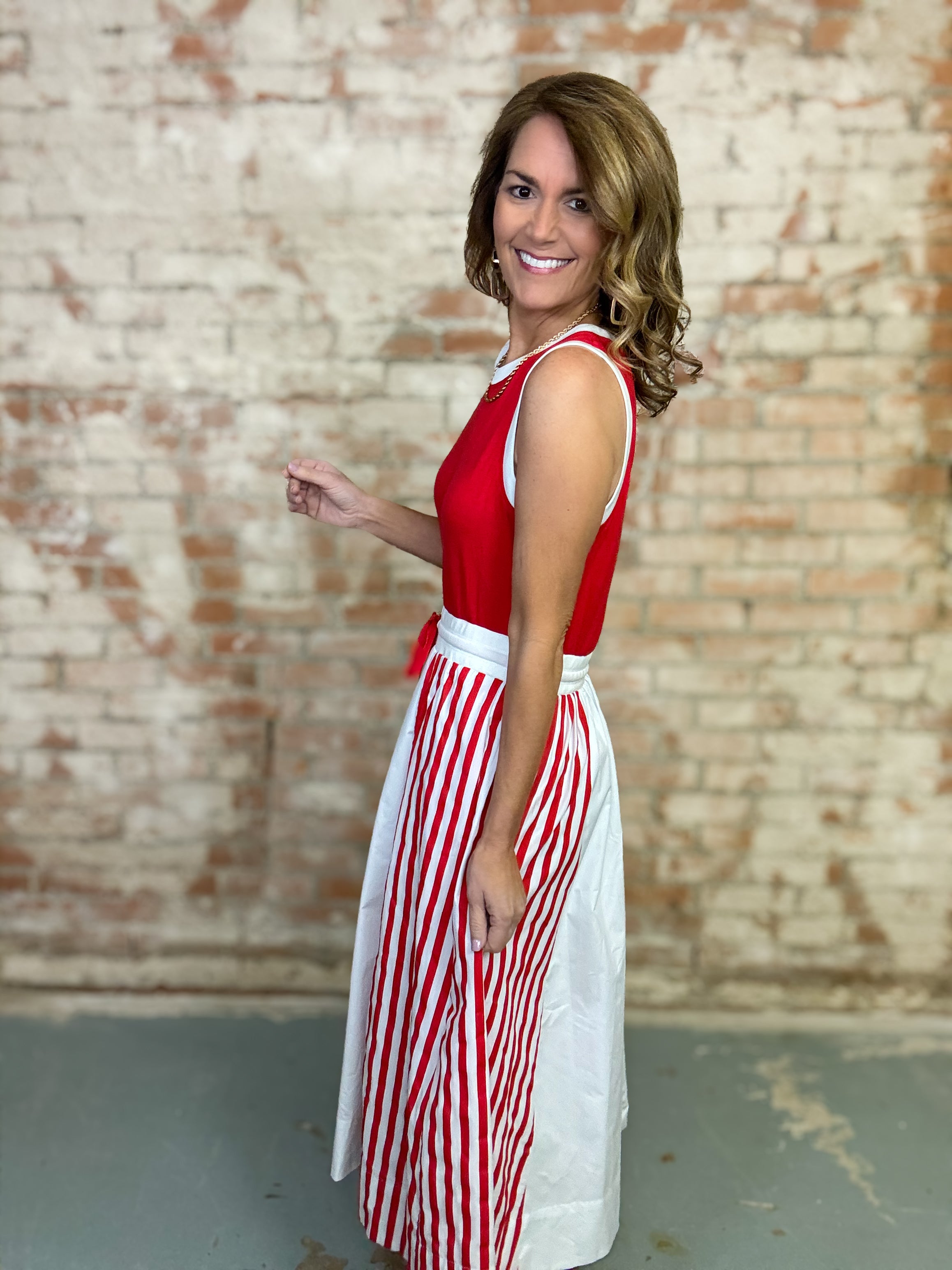 Ruby Sleeveless Midi Dress