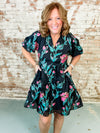 THML Janice Floral Dress