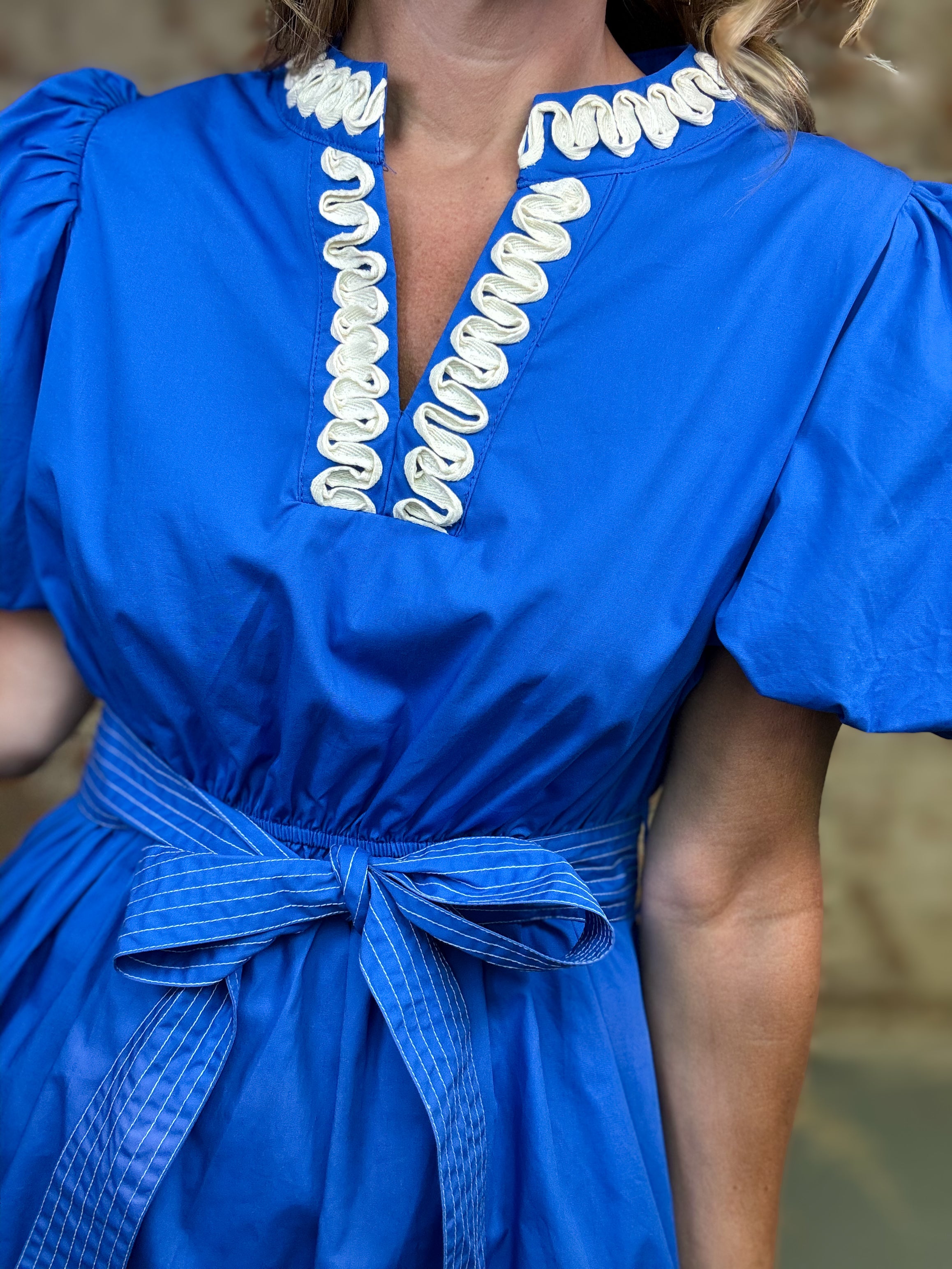Yvonne Belted Dress
