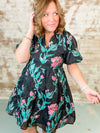 THML Janice Floral Dress