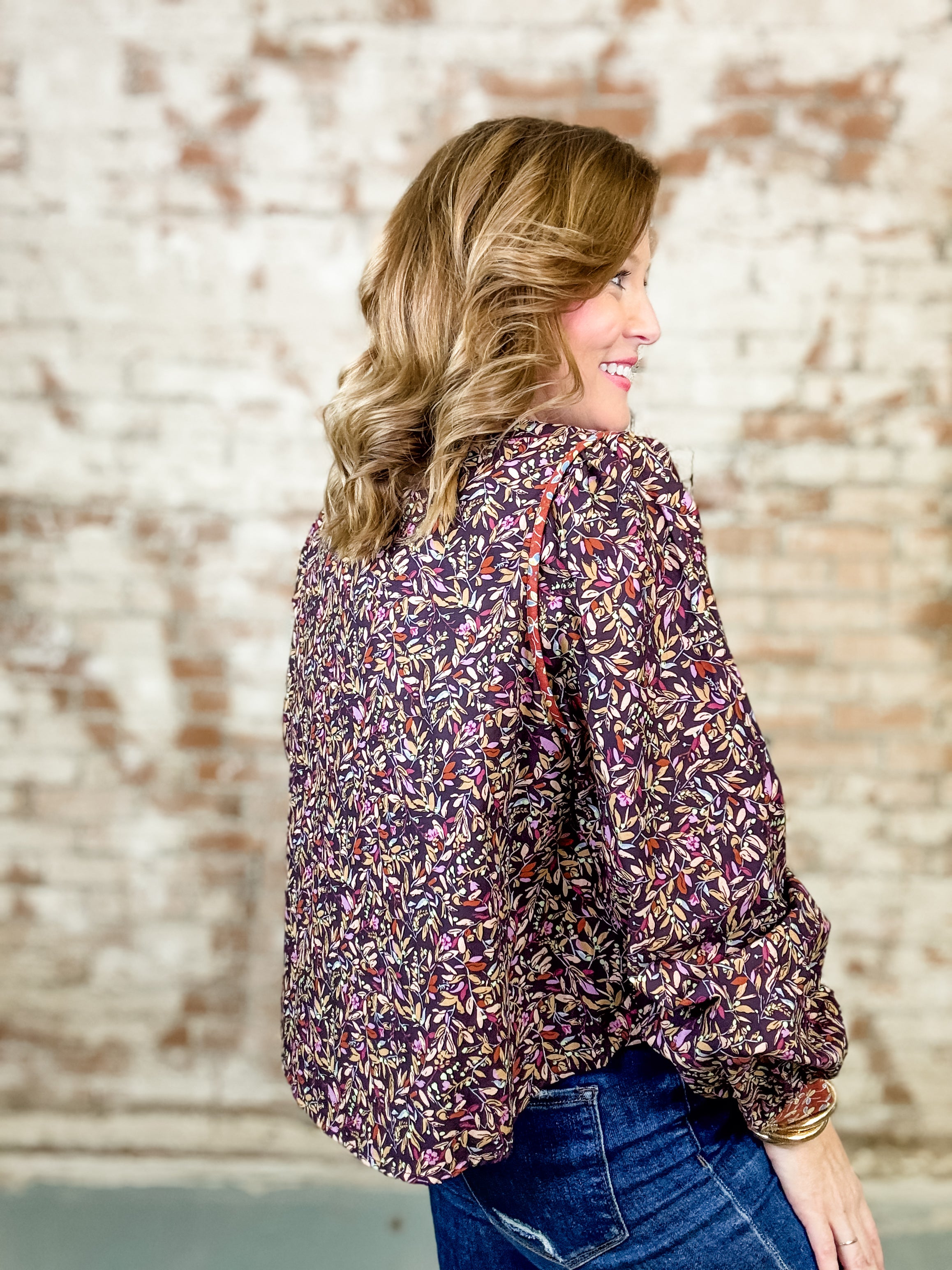 THML Falling Leaves Top