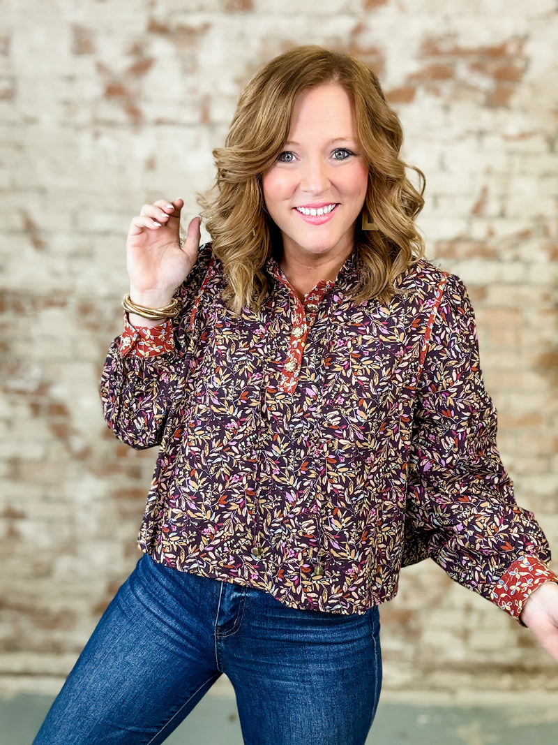 THML Falling Leaves Top