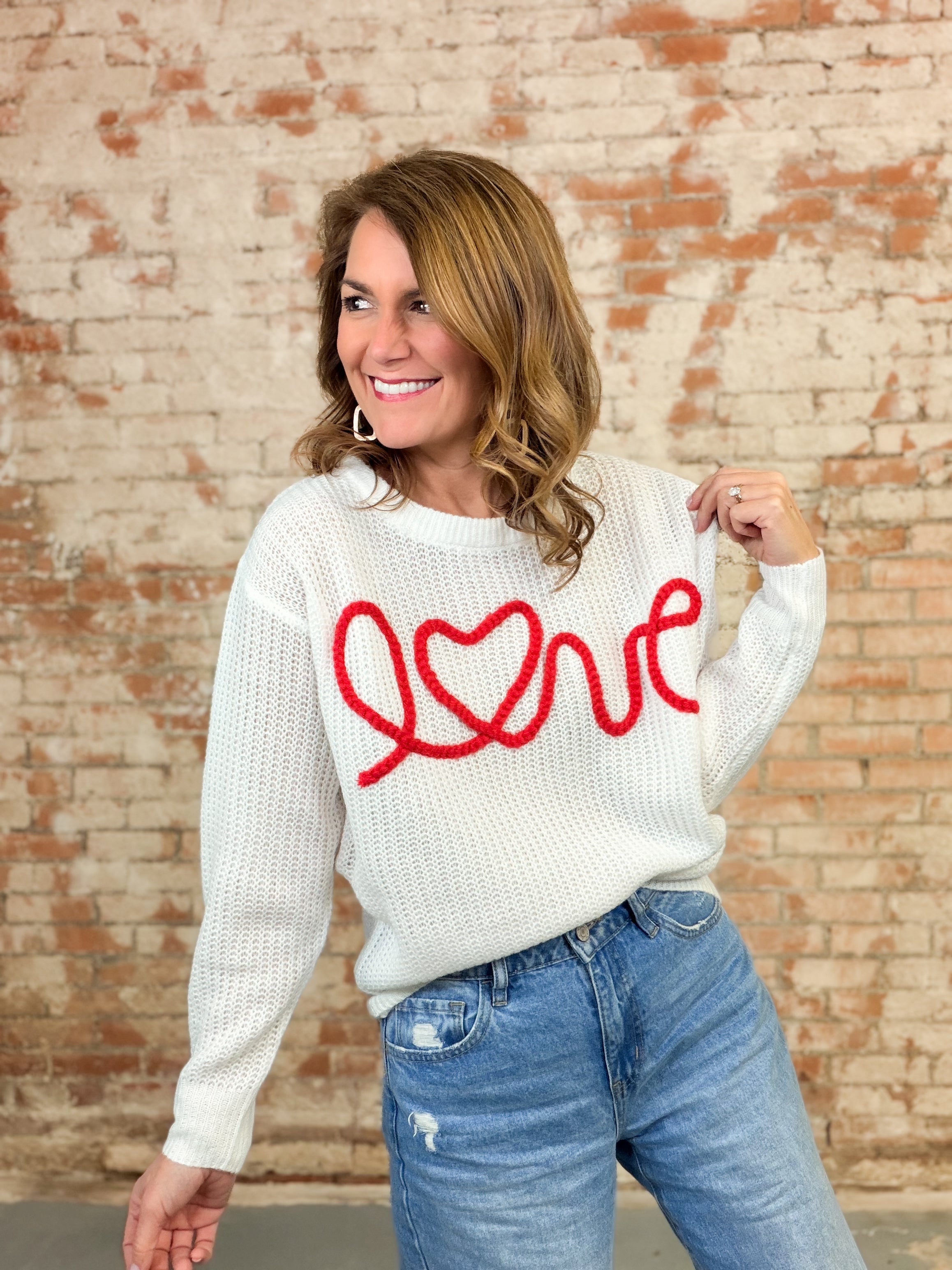 Amora Love Sweater Top