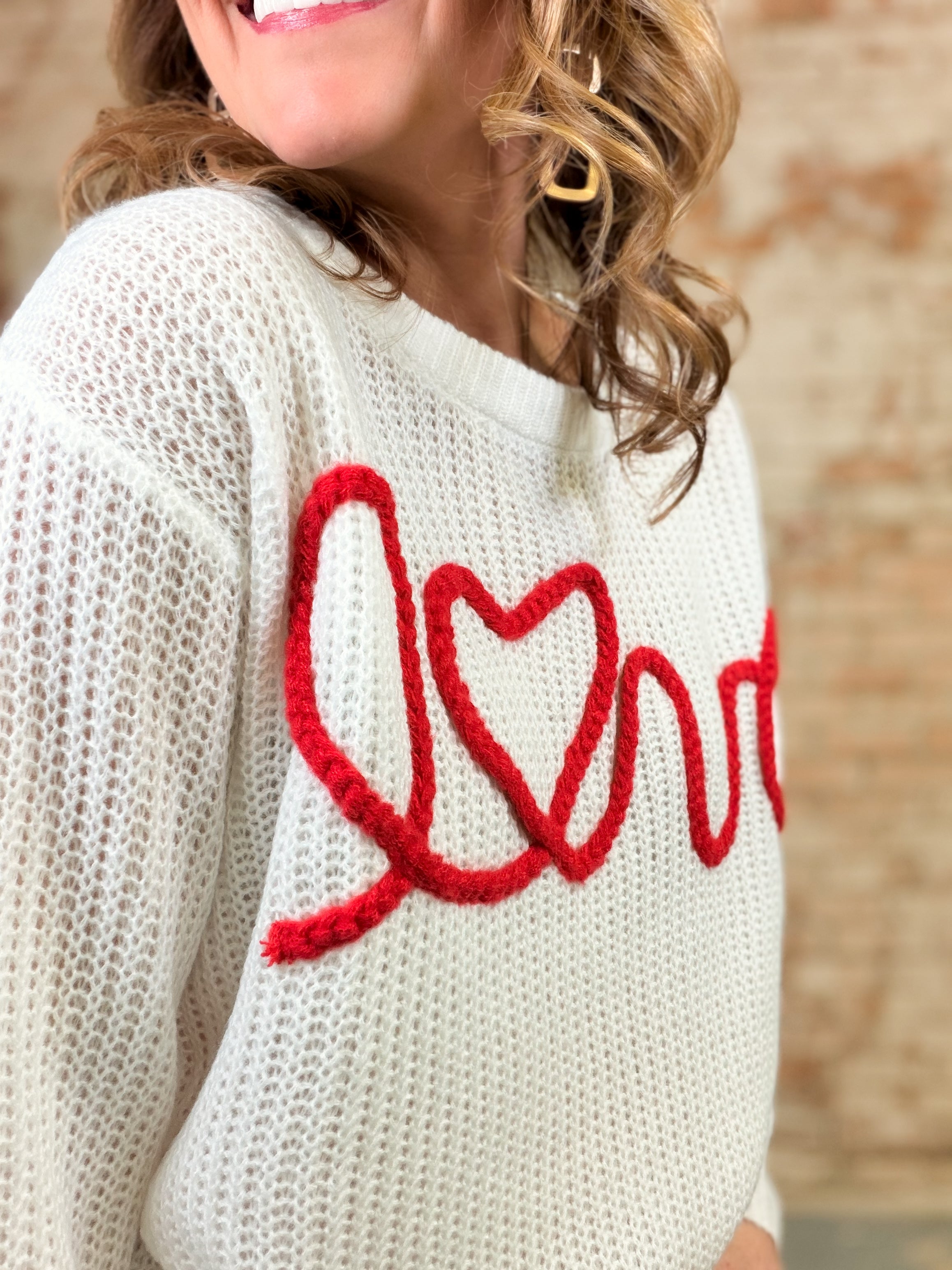 Amora Love Sweater Top