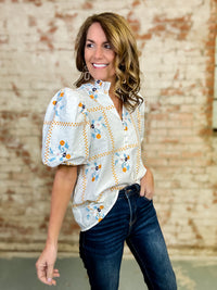 Lisandra Embroidered Top