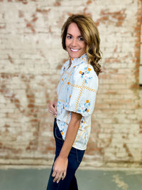 Lisandra Embroidered Top