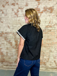 THML Thesia Suede Top