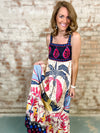 Sandy Tropical Print Dress